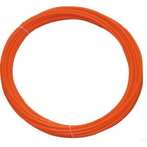 トラスコ TRUSCO トラスコ ポリウレタンチューブ 10×6.5mm 10m巻 オレンジ TEN-10-10-O