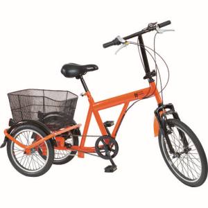 トラスコ中山 TRUSCO 災害時用ノーパンク三輪自転車 ハザードランナートライ THR5503 メーカー直送 代引不可