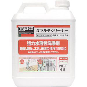 トラスコ TRUSCO トラスコ ALP-MP4 αマルチクリーナー 4L TRUSCO
