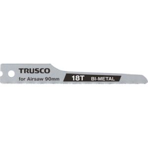 トラスコ TRUSCO トラスコ TAB-18-10P バイメタル製エアソー替刃 90mm×18山 10枚入 TRUSCO