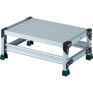 トラスコ中山 TRUSCO アルミ合金製作業台 1段 高さ0.25m 天板600×400 TSF-1625 メーカー直送 代引不可 北海道沖縄離島不可