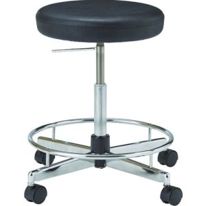 トラスコ TRUSCO トラスコ ECC-1-BK 導電作業チェア 背もたれなし 黒 TRUSCO メーカー直送 代引不可 沖縄 離島不可