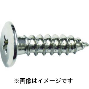 トラスコ中山 TRUSCO 超低頭タッピングねじ ステンレス M3×25 14本入 TFTS-0325