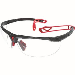 トラスコ TRUSCO トラスコ TSG-9901R 二眼型セーフティグラス ツル特殊構造 レッド TRUSCO
