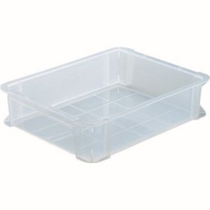 トラスコ TRUSCO トラスコ スケルトンカラーコンテナ 6L 透明 TSK-6TM
