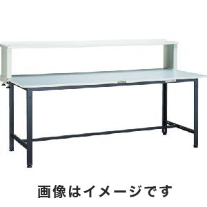 トラスコ TRUSCO トラスコ RAE型作業台 900×600×H740 上棚付 DG色 RAE-0960YURB DG メーカー直送 代引不可 北海道・沖縄・離島不可