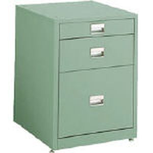 トラスコ TRUSCO トラスコ 作業台用サイドキャビネット 3段 グリーン 1台 UDC-111 メーカー直送 代引不可 北海道・沖縄・離島不可