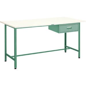 トラスコ TRUSCO トラスコ HAE型立作業台 1800×900×H900 1段引出付 1台 HAE-1809F1 メーカー直送 代引不可 北海道・沖縄・離島不可