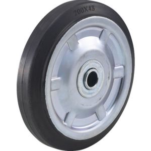 トラスコ TRUSCO トラスコ 二輪運搬車用車輪 Φ200ゴム車輪 2011/4011用 P200G