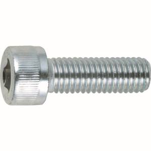 トラスコ TRUSCO トラスコ B730-0318 六角穴付ボルト三価クロメート 白 全ネジM3X18 34本入 TRUSCO 