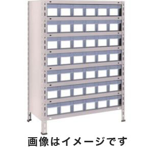 トラスコ TRUSCO トラスコ 43X-808C7 NG 軽量棚 875×450×1200 樹脂引出透明 小×42 ネオグレー TRUSCO メーカー直送 代引不可 沖縄離島不可