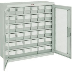 トラスコ TRUSCO トラスコ T305L-N24S6L NG バンラックケース L型 両開き扉 引出小×24 大×6個 ネオグレー TRUSCO メーカー直送 代引不可 沖縄 離島不可