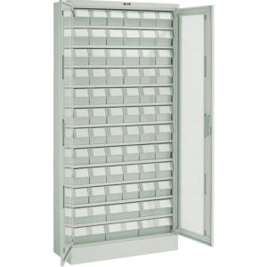 トラスコ TRUSCO トラスコ T611M-N60S6L NG バンラックケース M型 両開き扉 引出小×60 大×6個 ネオグレー TRUSCO メーカー直送 代引不可 沖縄 離島不可