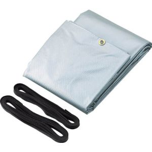 トラスコ TRUSCO トラスコ TS-KTA SV トラックシートα 軽トラック用 幅1700mm×長さ2.1m 銀 1枚 TRUSCO