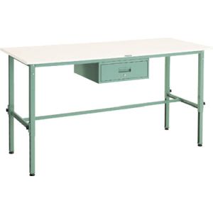 トラスコ TRUSCO トラスコ AEM型高さ調節作業台 1800×750 1段引出付 1台 AEM-1800F1 メーカー直送 代引不可 北海道・沖縄・離島不可