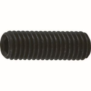 トラスコ中山 TRUSCO 六角穴付き止めネジ 平先 スチール M5×20 40本入 B63-0520