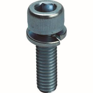 トラスコ TRUSCO トラスコ ばね座金組込六角穴付ボルト スチール M6×14 19本入 Y15S-0614