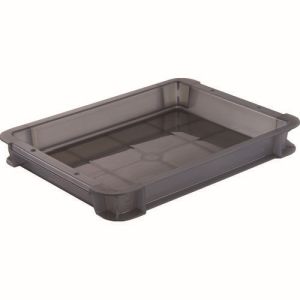 トラスコ TRUSCO トラスコ スケルトンカラーコンテナ 3L 黒 TSK-3BK