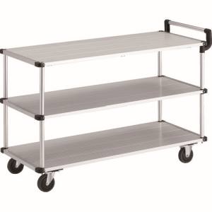 トラスコ TRUSCO トラスコ AL23-1248 アルミ台車 アルパカート 省音 3段式片袖タイプ 1200×480mm TRUSCO メーカー直送 代引不可 北海道 沖縄 離島不可