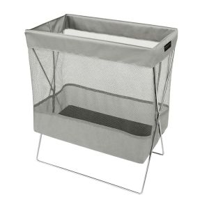 サキ サキ サイドワゴン メッシュ L マジックテープ式 グレー R-330