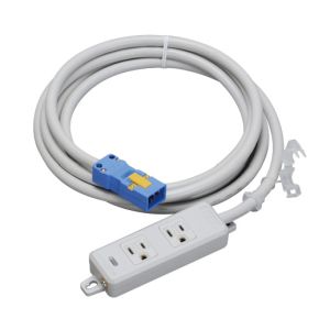 明工社 MKS 明工社 MR7702NT3 横形 OA用 接地タップ 2コ口 ランプ マグネット付 VCT 3m ハーネスプラグ付 MKS