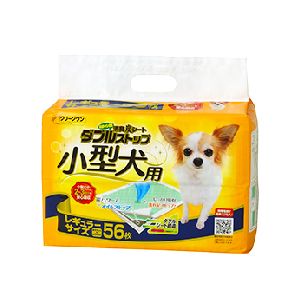 シーズイシハラ シーズイシハラ クリーンワン 消臭炭シート ダブルストップ 小型犬用 レギュラー 56枚 