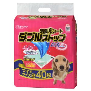 シーズイシハラ シーズイシハラ 消臭炭シート ダブルストップ ワイド 40枚