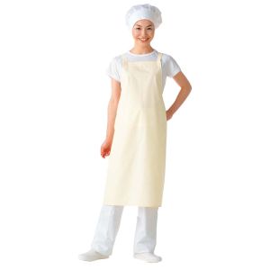 ワコウ WAKO ワコウ ウルトラドライエプロン たすき掛けタイプ ホワイト E1004-0T