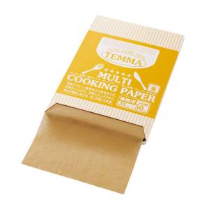 天満紙器 天満紙器 クッキングペーパー シート 茶無地 FTN2040-K 500枚入