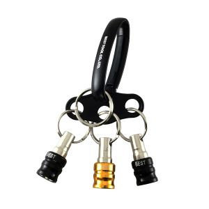ベストツール BESTTOOL ベストツール BTH-3YBL 3pcs.ビットホルダー オーバルカラビナ付