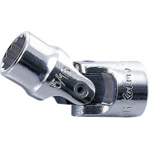 コーケン Ko-ken コーケン 2445M-5 6.35mm差込 12角ユニバーサルソケット 5mm