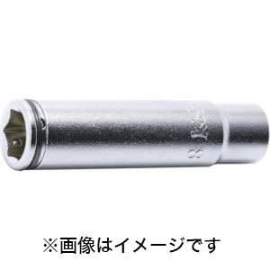 コーケン Ko-ken コーケン 2350M-10 6.35mm差込 ナットグリップディープソケット 10mm