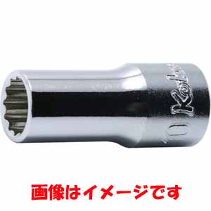 コーケン Ko-ken コーケン 3305XA-5/16 3/8 9.5mm SQ. 12角セミディープソケット 5/16