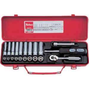 コーケン Ko-ken コーケン 2277 1/4 6.35mm SQ. ソケットセット 21ヶ組