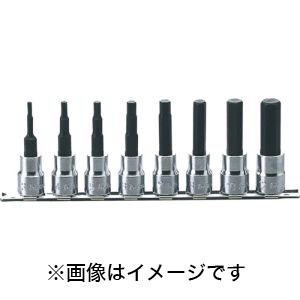 コーケン Ko-ken コーケン RS3010A/8-L50 9.5mm差込 ヘックスビットソケットレールセット全長50mm 8ヶ組