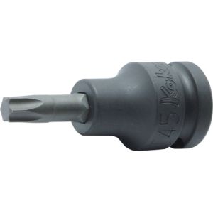 コーケン Ko-ken コーケン 14025.100-T45 1/2 12.7mm SQ. インパクトトルクスビットソケット 全長100mm T45
