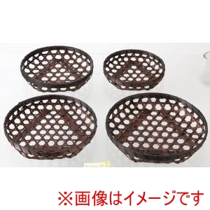 萬洋 MANYO 萬洋 15-568 茶染メザル丸 15cm