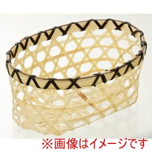 萬洋 MANYO 萬洋 15-778 白竹六ツ目かご 小判