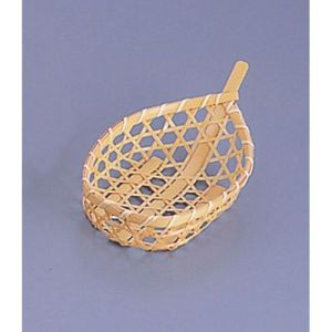 萬洋 MANYO 萬洋 竹 舟型 珍味入れ 大