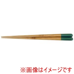 萬洋 MANYO 萬洋 26-215L がんこ箸緑 大 24cm