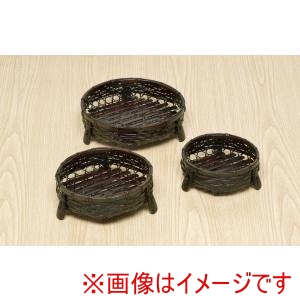 萬洋 MANYO 萬洋 21-273L 黒染オードブル皿 大 20