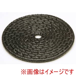 萬洋 MANYO 萬洋 34-417L 籐鍋敷 黒 大 18