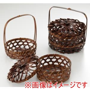 萬洋 MANYO 萬洋 21-934L 野菊二段かご 染 大