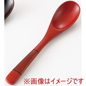萬洋 MANYO 萬洋 27-064B コーヒースプーン 塗分け 朱