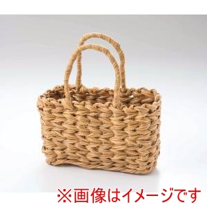 萬洋 MANYO 萬洋 91-439 樹脂ウォーターヒヤシンス手提げプチバック キャラメル