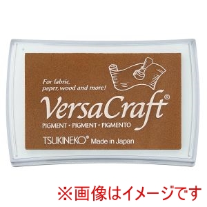 こどものかお こどものかお ツキネコ バーサクラフト L スタンプインクパッド バタースカッチ VK-204