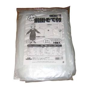 新日本ケミカル 新日本ケミカル ポンキー エンボス前掛そで付 10枚入