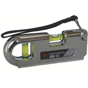 アカツキ製作所 KOD KOD SB-13 マグネット付ポケット水平器 黒 アカツキ製作所