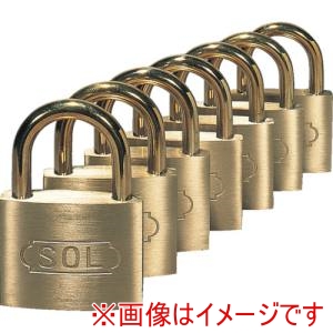 清水 SOL 清水 2500BP-40 #2500 40MMブリスター シリンダー錠40mm パック 