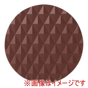 シンビ SHIMBI シンビ ダイヤカットコースター 10枚入 丸型 ブラウン